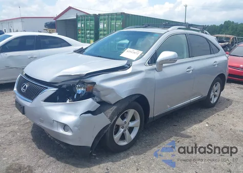2010 Lexus Rx 350 z USA, uszkodzony, nr VIN 2T2BK1BA3AC028795